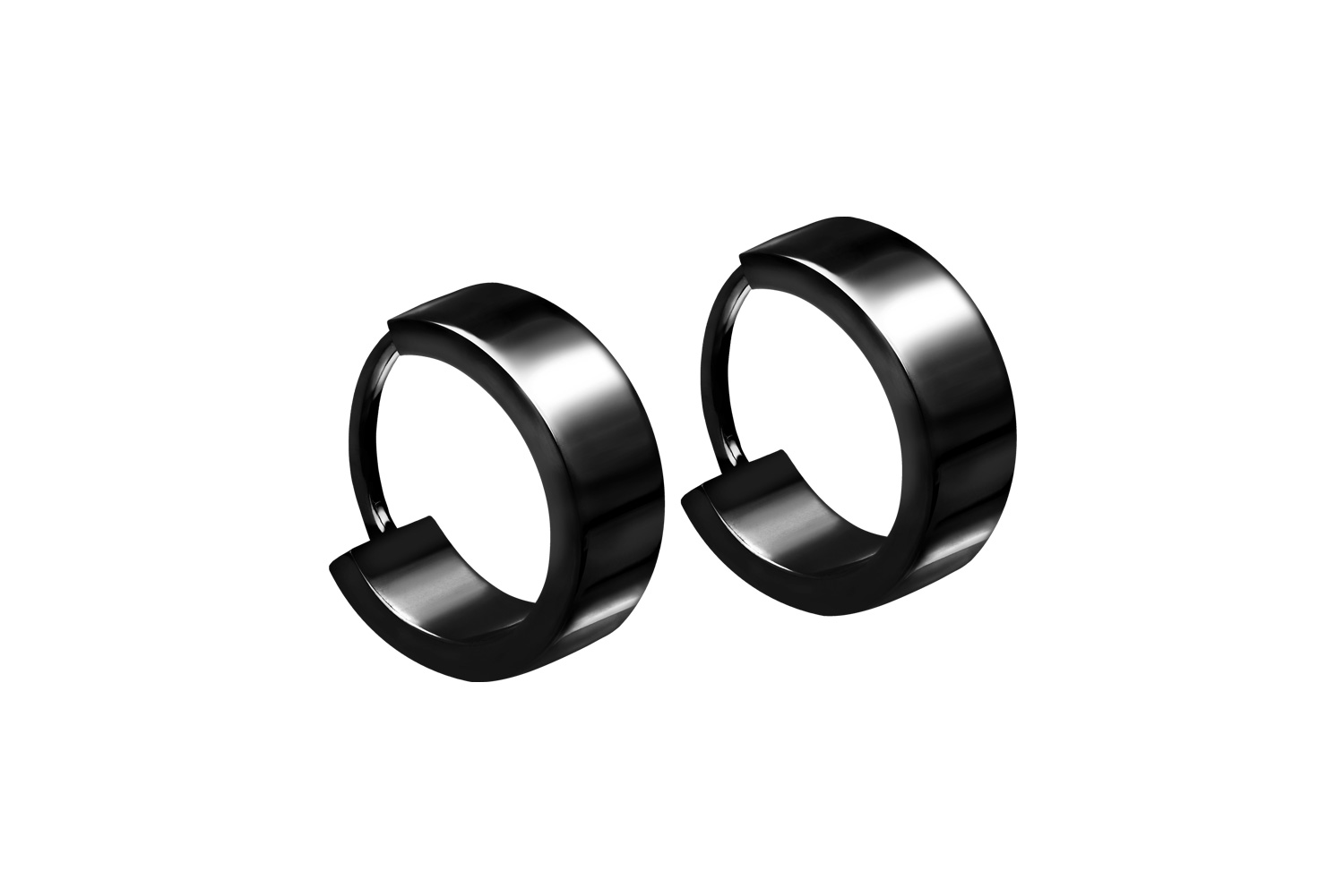 Titan Ohrclicker Creolen von Piercingline